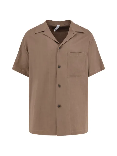 Hevo Novoli short-sleeve shirt Brown NOVOLICL7071014