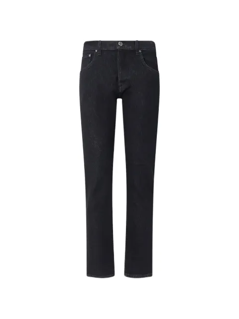 PT Torino logo-patch jeans Black C5QP05B0CA4710DK98