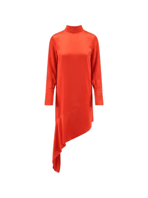 Semicouture Gwenda asymmetric-hem dress Red S6WM17C45