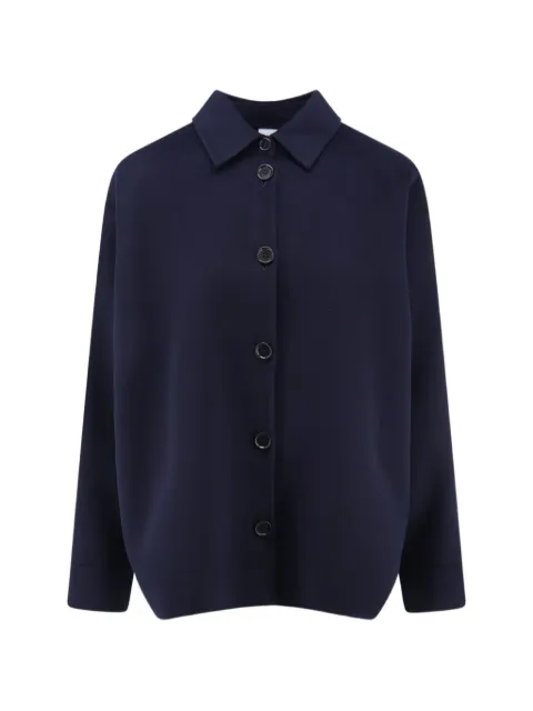 ASPESI button-fastening long-sleeve jacket Blue 0951P51712096