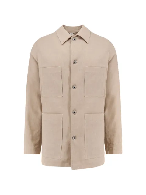 Hevo Castelluccio four-pocket shirt jacket Neutrals CASTELLUCCIOSL731