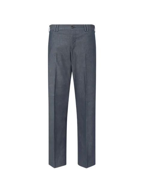 PT Torino Edge pressed-crease trousers Blue COASJDB00FWDSD920360