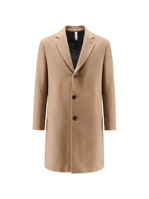 Hevo single-breasted notched-lapel coat Neutrals CASSANOM8471334