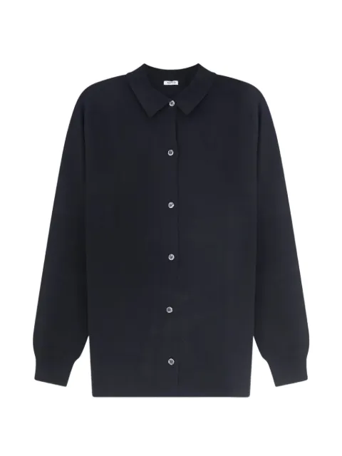 ASPESI button-down polo-collar cardigan Black 3258V10801241