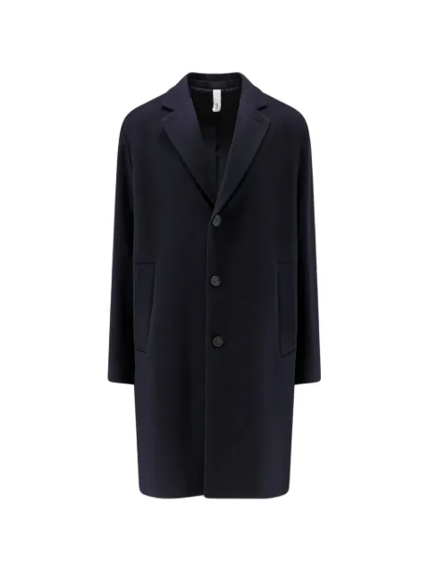 Hevo Cassano single-breasted coat Blue CASSANOM8474013
