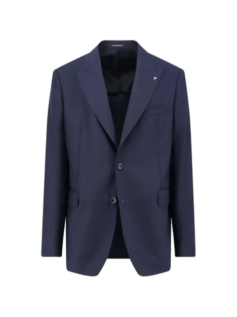 Tagliatore Pino Lerario single-breasted blazer Blue ABLACK16BNTGIACCA