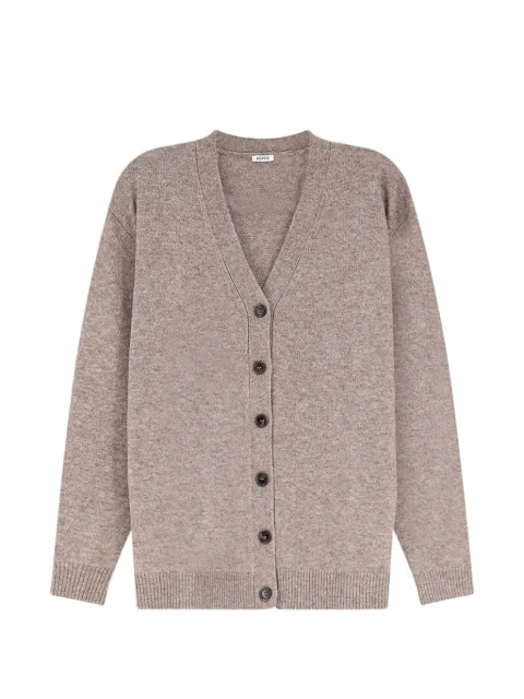 ASPESI button-up V-neck cardigan Brown 3252383101075