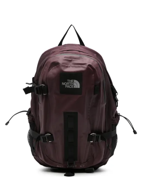 The North Face Hot Shot logo-patch backpack Purple NF0A8EEX