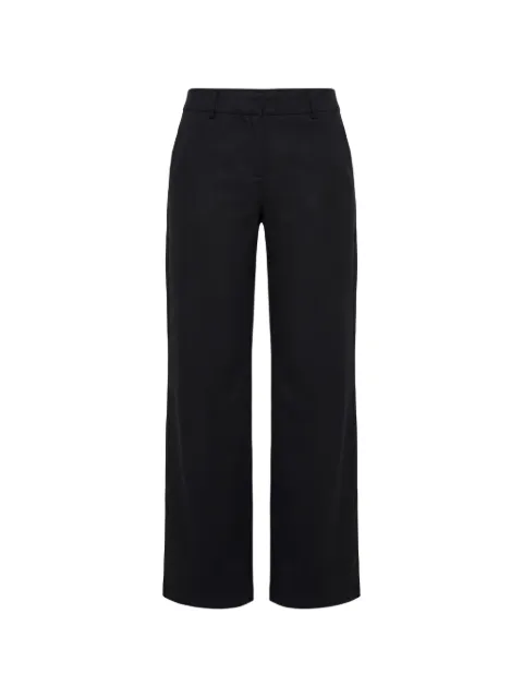 Reformation Gisele low-rise trousers Black 1318295BLK