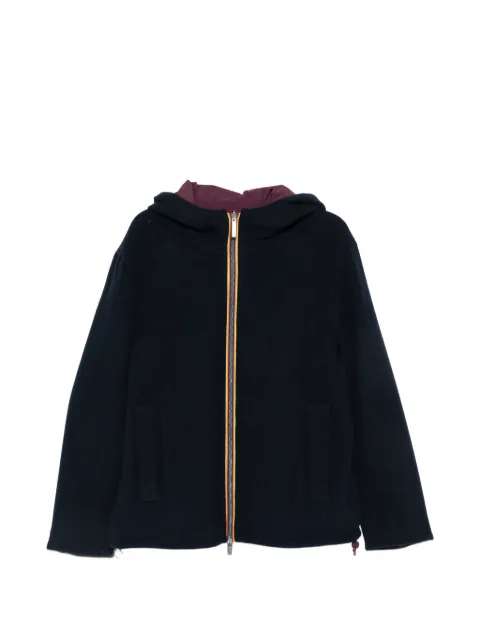 K-Way Claudel hooded jacket Blue K4141PW