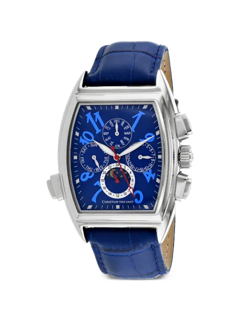 CHRISTIAN VAN SANT Grandeur 45mm watch Blue CV2135