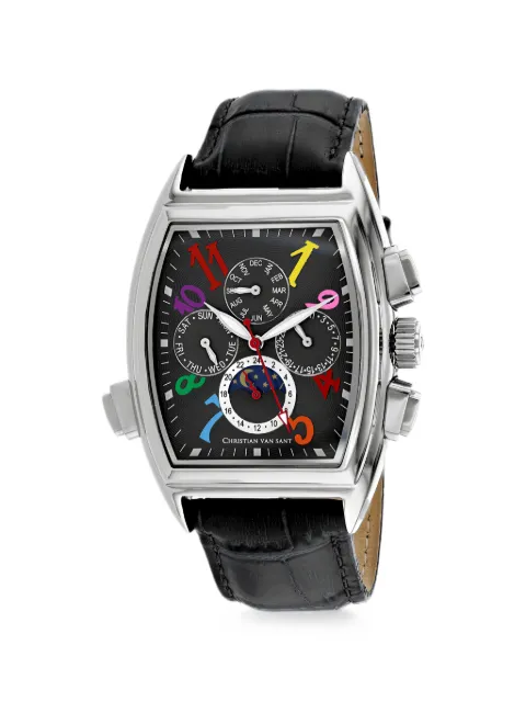 CHRISTIAN VAN SANT Grandeur 45mm watch Black CV2130