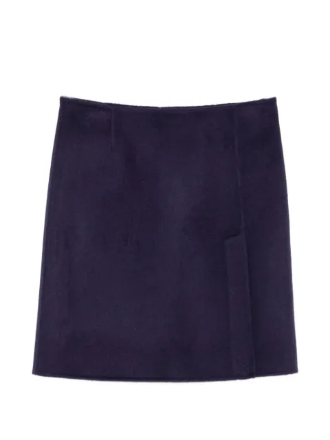 P.A.R.O.S.H. wrap-style mini skirt Purple D621690095