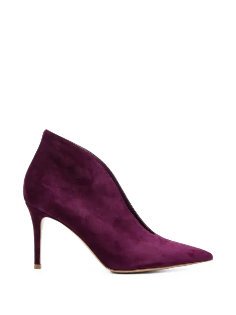 Gianvito Rossi suede pumps Purple G2049685RICCAM