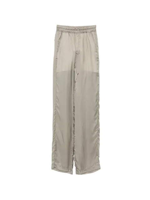 Rick Owens drawstring wide-leg trousers Grey RU02F4378K