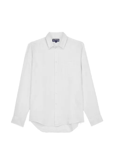 Vilebrequin chest-pocket long-sleeve shirt White 26163674