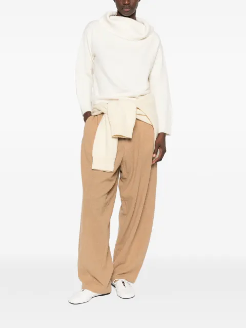 LouLou de Saison Sibyl cowl-neck sweater Neutrals SIBYL
