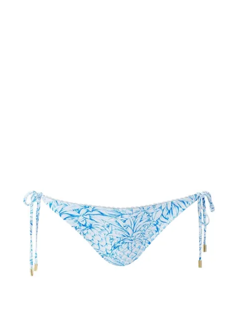 Melissa Odabash Adelaide pineapple-print bikini bottoms White ADELAIDEBTMSSPNPLS