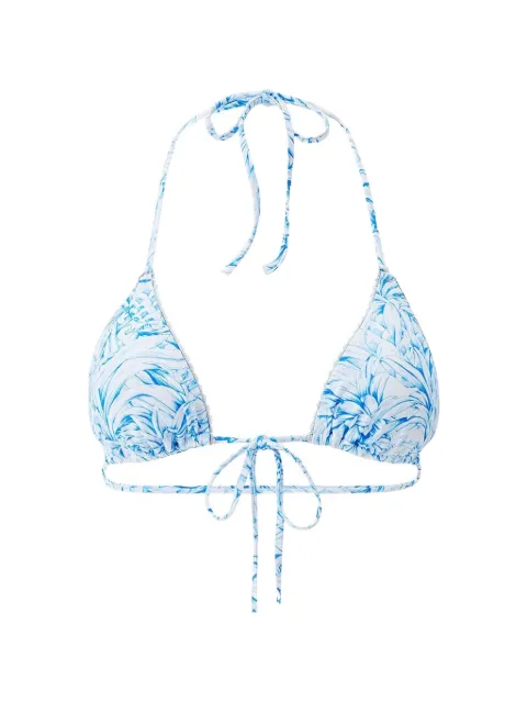 Melissa Odabash Adelaide floral-print bikini top White ADELAIDE