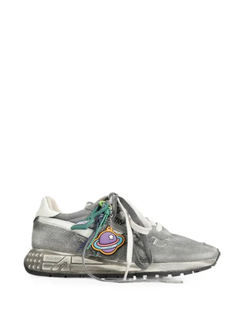Autry Reelwind Super Vintage sneakers in white and black suede and nylon Grey WVLWYG04