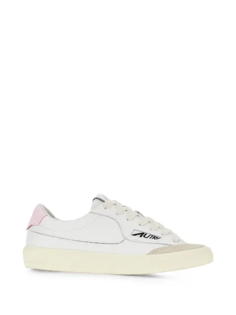 Autry Windscape Low suede-trim panelled sneakers White SCLWUK04