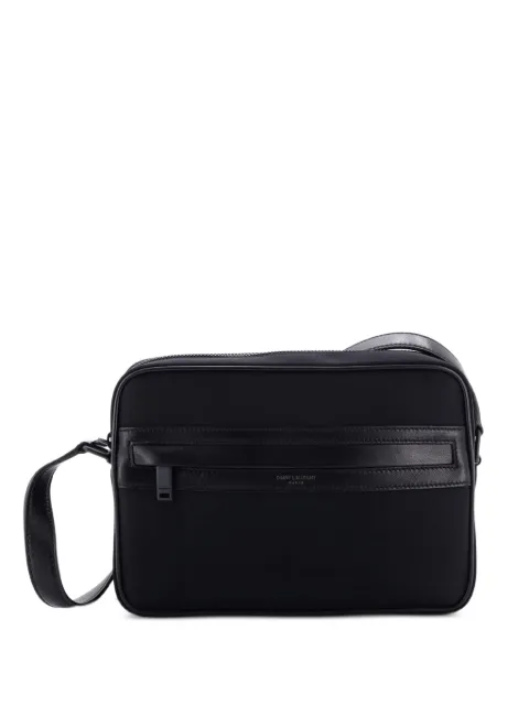 Saint Laurent Pre-Owned Camp Camera Bag Leather Small crossbody bag Black QAGGGH8ZRVWXM5XT