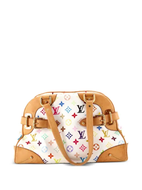 Louis Vuitton Pre-Owned Claudia Handbag Monogram Multicolor satchel White OT9H19V1D873QACA