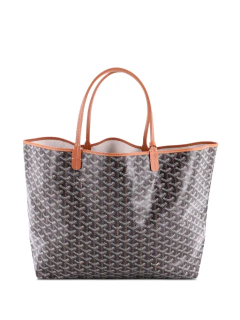 Goyard Pre-Owned Saint Louis Reversible Coated Canvas and Printed Canvas GM tote bag Brown OEDEEZH5EM5Q8CDD