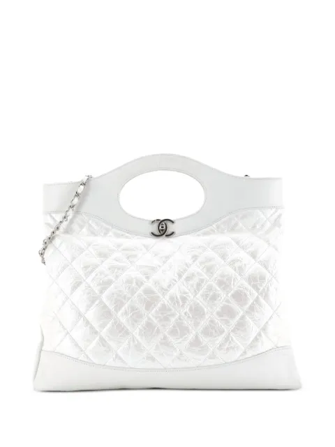 CHANEL Pre-Owned 31 Shopping Bag Quilted Calfskin Large shoulder bag Multicolour KTA8DNYUQR1YAJ47