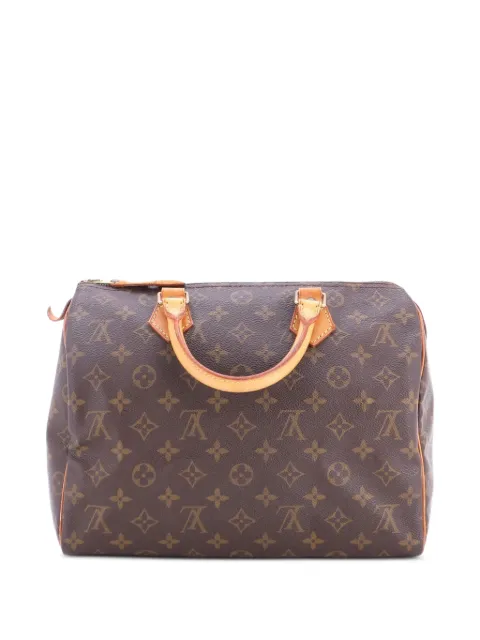 Louis Vuitton Pre-Owned Speedy Handbag Monogram Canvas 30 satchel Brown KMKUIR8ZF41UGTG9