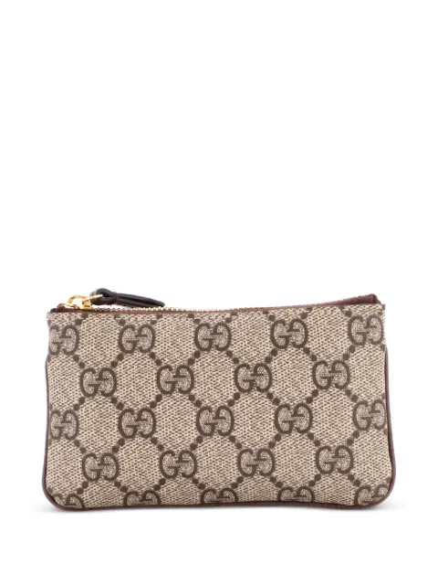 Gucci Pre-Owned Ophidia Key GG Coated Canvas pouch Brown BM4VOH6CMT9CM8ON