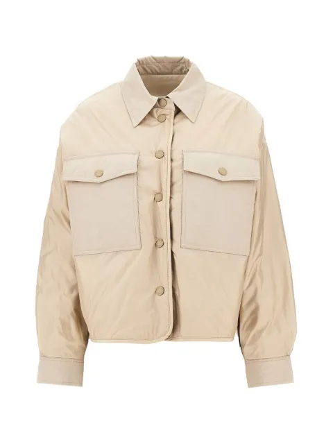 Weekend Max Mara reversible water-repellent canvas padded jacket - sand Brown 2625486041600
