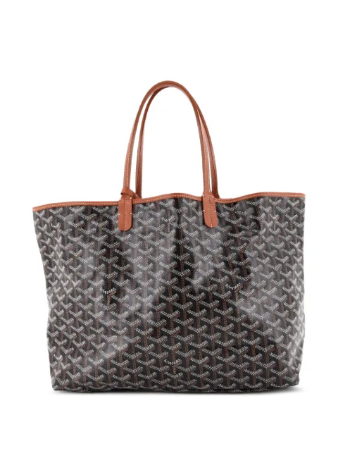 Goyard Pre-Owned Saint Louis Printed Coated Canvas GM tote bag Black MIBJK4XMPPPBR7U5