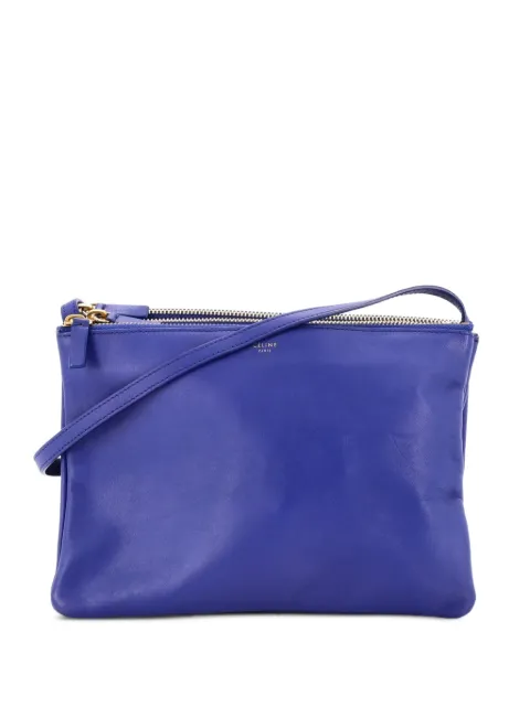Celine Pre-Owned Trio Leather Small crossbody bag Blue DDNSCPCAIONP0NOJ