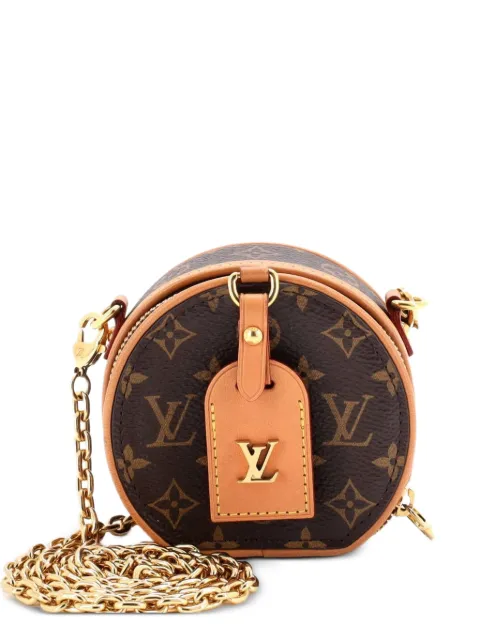 Louis Vuitton Pre-Owned Boite Chapeau Necklace Bag Monogram Canvas crossbody bag Brown UBK8F0WQRUYT4K2A