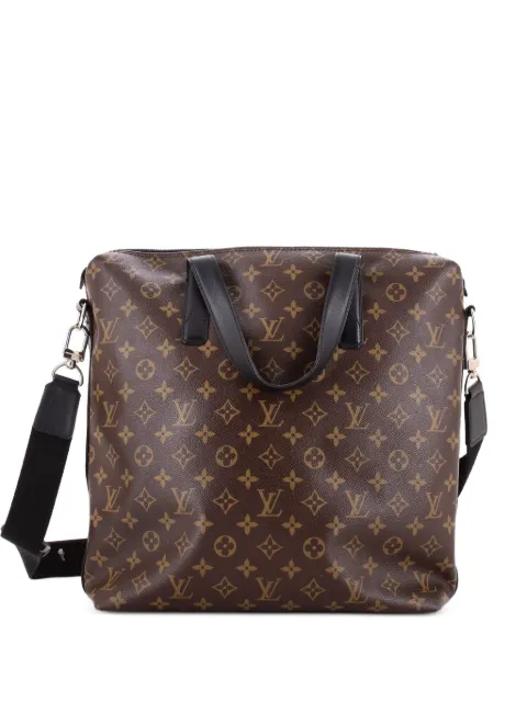 Louis Vuitton Pre-Owned Kitan Handbag Macassar Monogram Canvas tote bag Brown 4C503W3UG4QEW1YJ