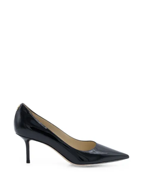 Jimmy Choo Love patent-leather pumps Black LOVE65PWJ010003