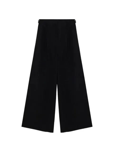 SIMKHAI Leroy pleated wide-leg trousers Black 4264101CC