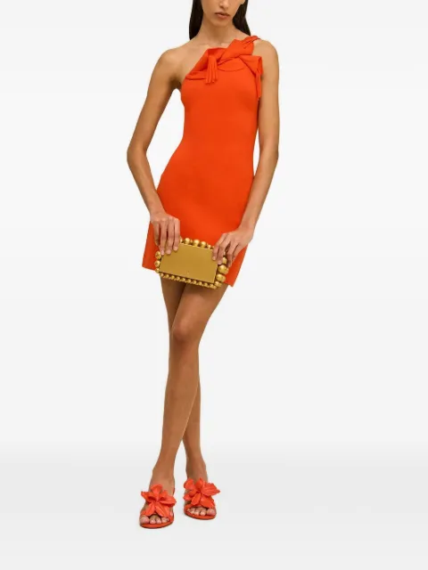 Cult Gaia Camelia knit dress Orange SWTDR3881YN261179VISCOSE21NYLON