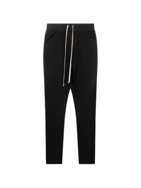 Rick Owens DRKSHDW drawstring-waist drop-crotch trousers Black DU02F6370RIG