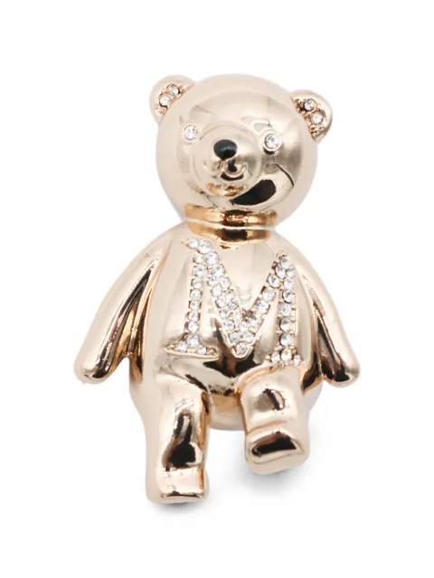 Max Mara metal teddy bear brooch Gold 2624756072600