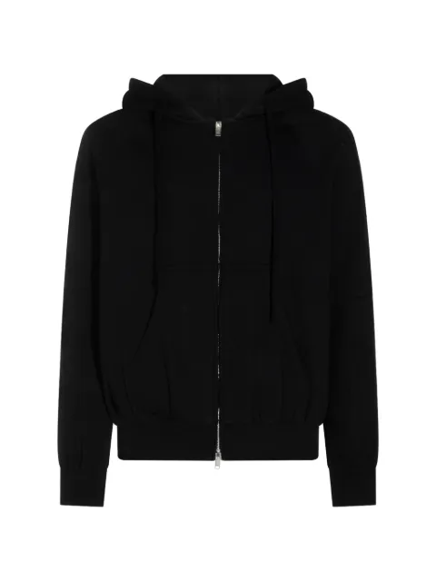 Thom Krom zip-up hoodie Black MSJ7110111