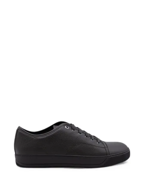 Lanvin DBB1 sneakers in nappa and grained leather Brown FMSKDBB1GNLEA26