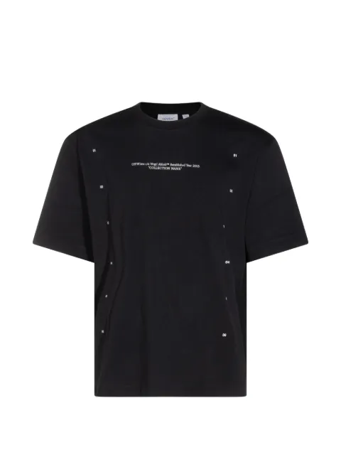 Off-White graphic-print T-shirt Black OMAA120F26JER00