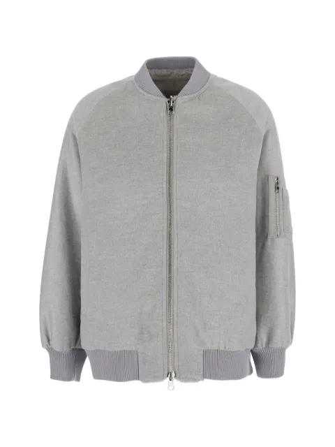 VALENTINI 1972 reversible bomber jacket Grey 4151REVLIGHTGREY