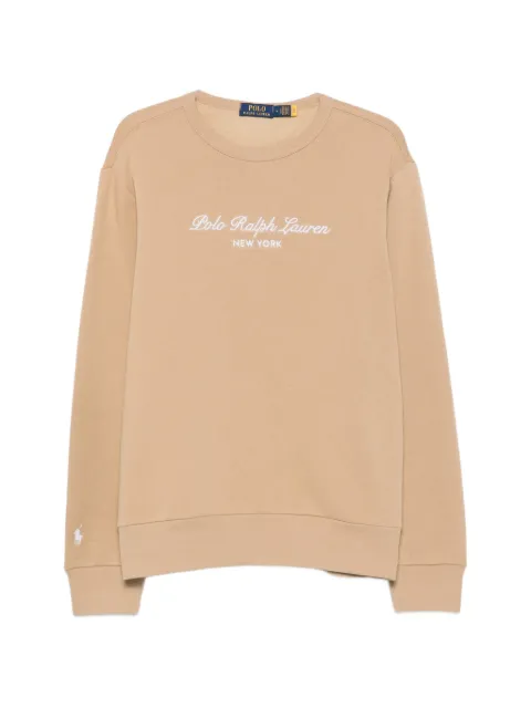 Polo Ralph Lauren logo-print sweatshirt Neutrals 710B26091003
