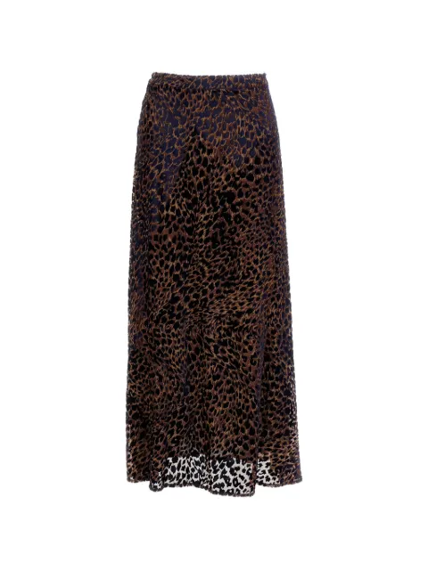 Irie' leopard-print maxi skirt Brown 82IBFJ4330
