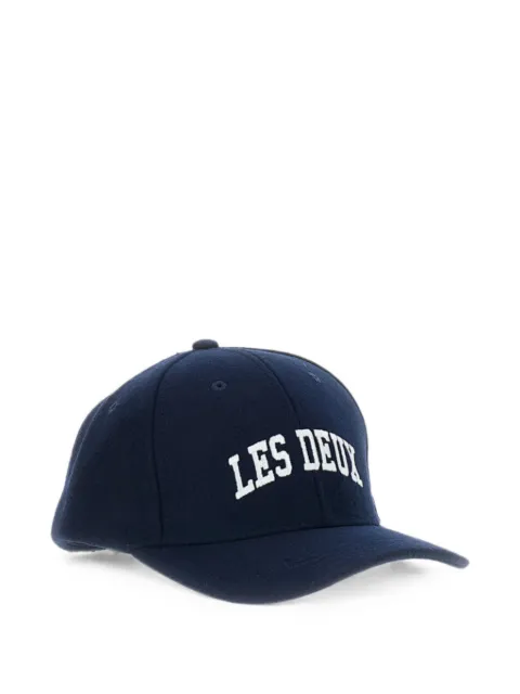 Les Deux logo-embroidered baseball cap Blue 1002398460