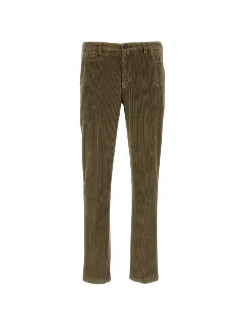 Briglia 1949 corduroy-effect trousers Green BG0540006732