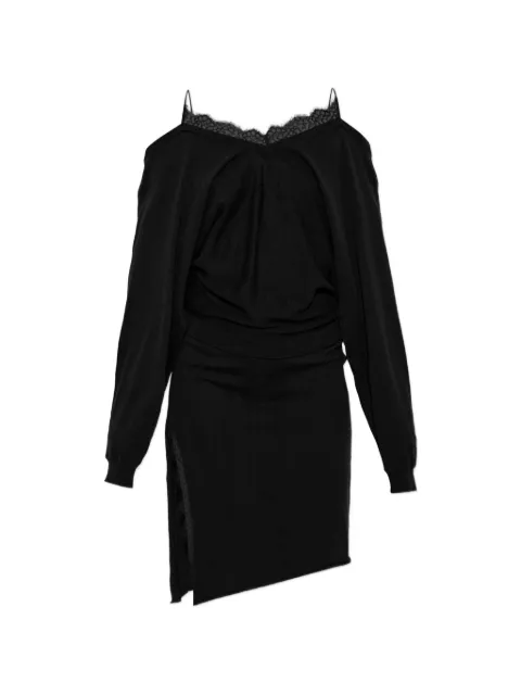 IRO Incante asymmetric dress Black WP33INCANT